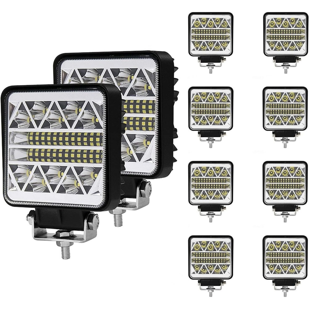 10X 30W LED Work Light Flood Lamp Offroad for‎ Driving Auto Truck Bar SUV Jeep